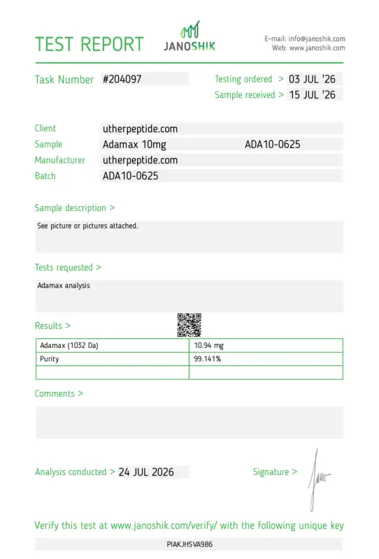 ADA10-0625 Adamax 10mg