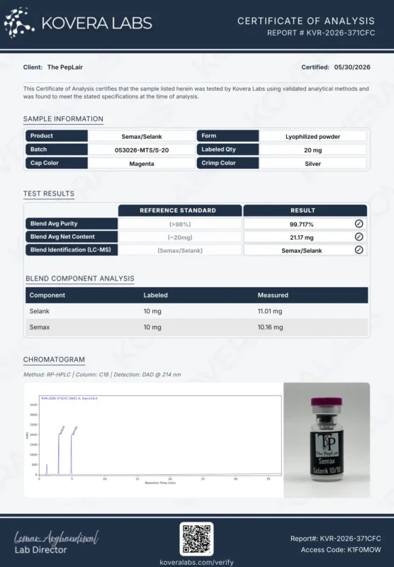 Semax-Selank Purple Top 6-2026
